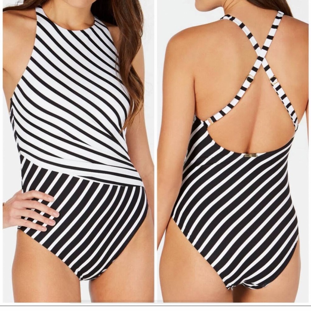 NWT! Ralph Lauren swim suit size 8.